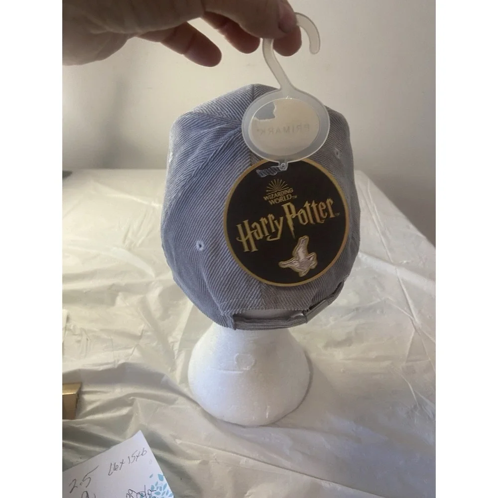 Unisex Harry Potter Light Gray Corduroy Adjustable‎ Harry Potter Hat- NWT